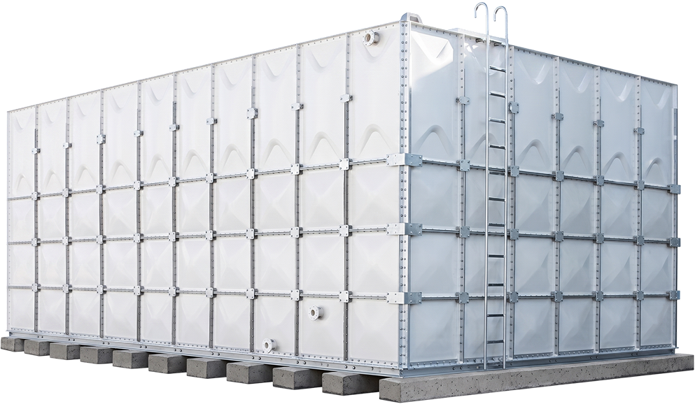 Blue City Water Tank